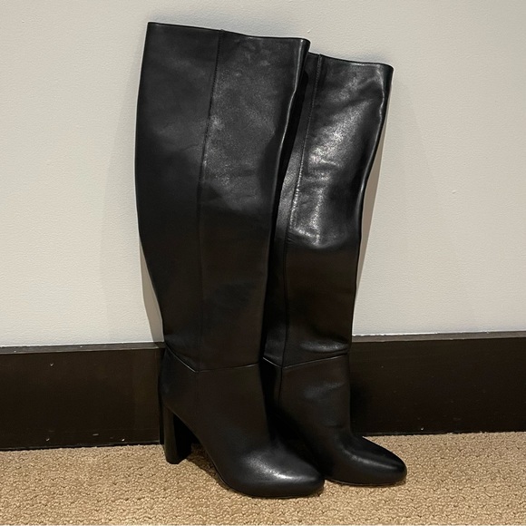 Antonio Melani Black Tall Boots, NWOT, 6.5 - Picture 2 of 5